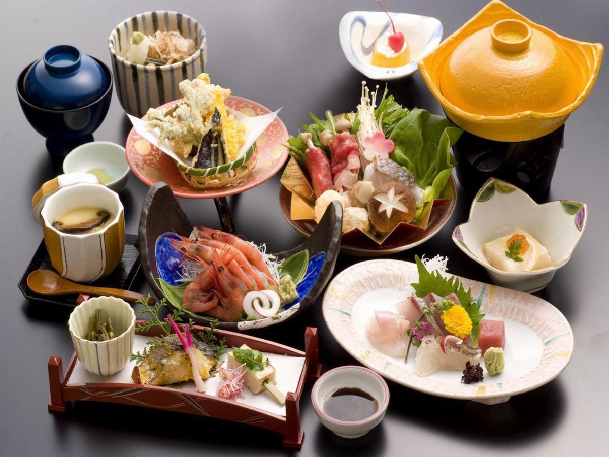 Awara Onsen Hot Spring Koubou Gurabaatei Hotell Exteriör bild